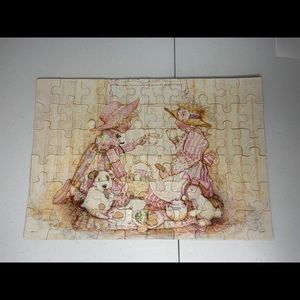 Vintage 1990 holly hobbie 60 piece puzzle